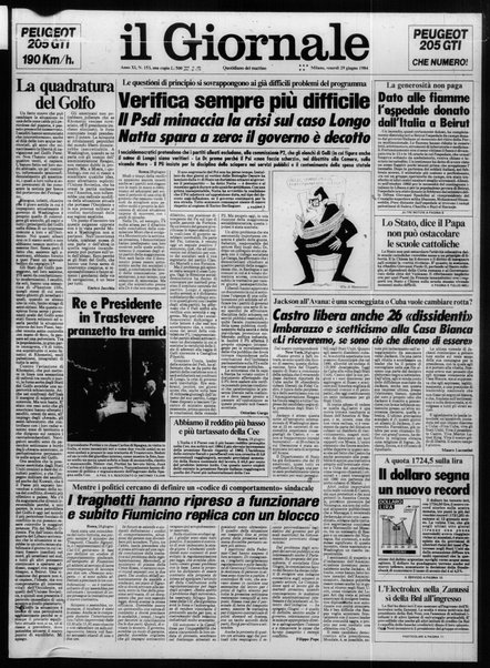 Il giornale : quotidiano del mattino